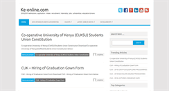 Desktop Screenshot of ke-online.com